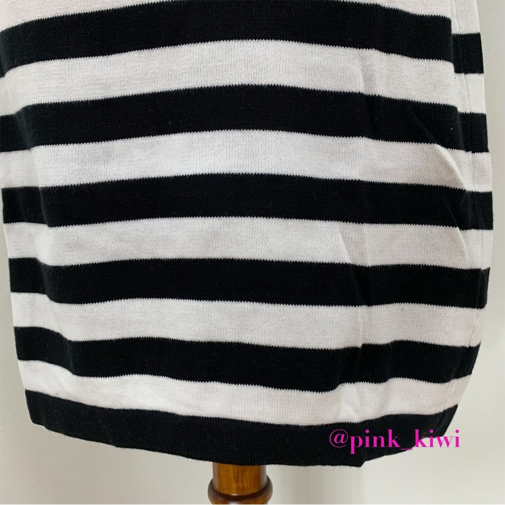 Area Stars Crewneck Racer Stripe Sweater Dress - Picture 6 of 13